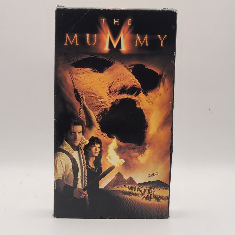 The Mummy VHS VCR Video Tape Movie Brendan Fraser Used Tested